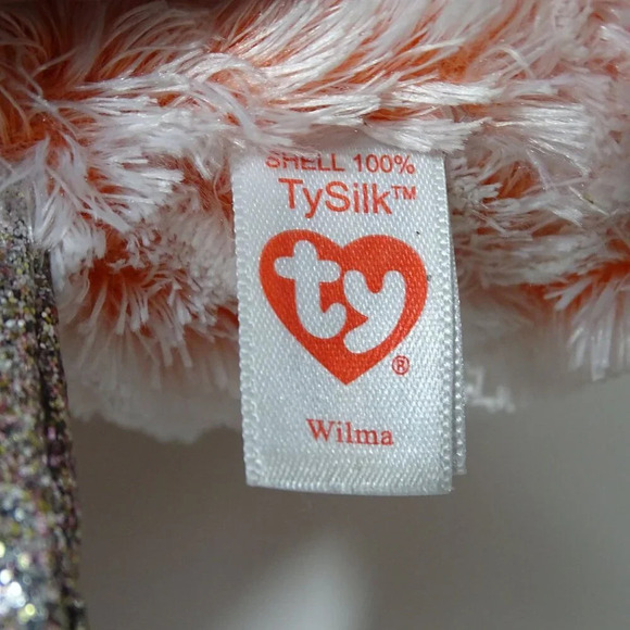 Ty Beanie Boos Wilma Platypus Plush Toy Glitter Eyes Stuffed Animal Hang Tags - Picture 7 of 8